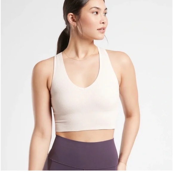 Athlete Aurora Cropped Ribbed Tank - Picture 1 of 5